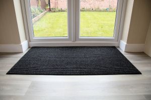 11mm Adem Rib Matting Anthracite & Brown Standard Sizes�