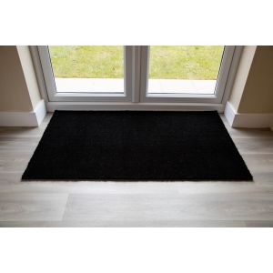 black coir entrance mat